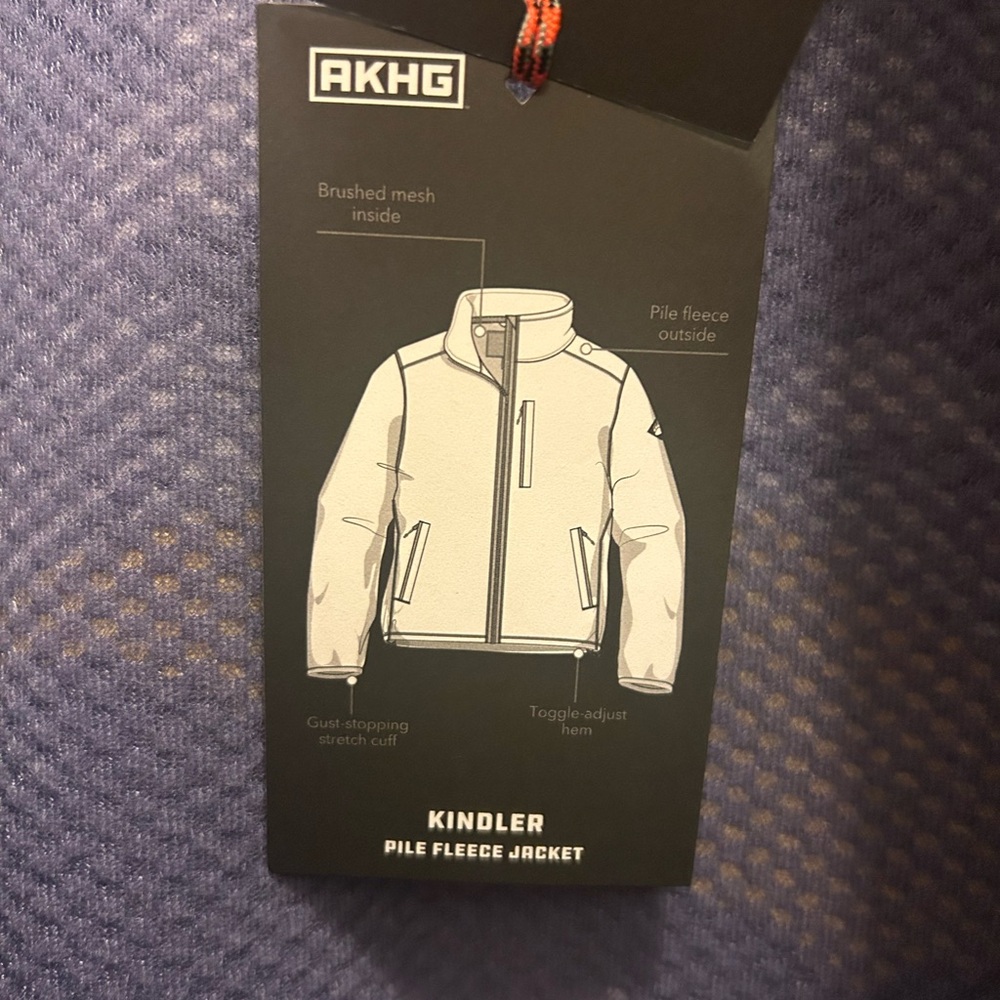 NWT Women's AKHG Kindler Pile Fleece Full Zip Jacket - Picture 10 of 11
